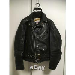 Perfecto schott 618 size34 steerhide leather double motorcycle jacket