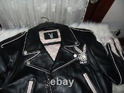 PlayBoy Woman's leather Jacket 50th Anniversary