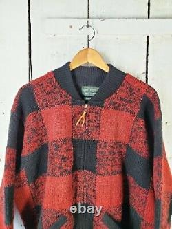 Polo Country Ralph Lauren L Buffalo Plaid Wool Western 1990s RRL Mackinaw Jacket