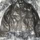 Polo Ralph Lauren Jacket Leather Black Bomber Moto Racer Biker RARE M