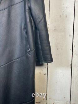 Polo Ralph Lauren L/XL 1990s Shearling Fur Leather RRL Western Coat Jacket