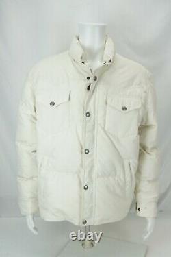 Polo Ralph Lauren Large Goose Down Insulated Moto/Biker Western Trucker Jacket