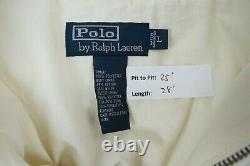 Polo Ralph Lauren Large Goose Down Insulated Moto/Biker Western Trucker Jacket