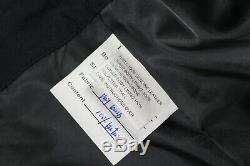 Polo Ralph Lauren Leather Jacket Black Biker M Medium $900 Mens