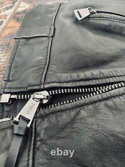 Polo Ralph Lauren Leather Moto Jacket Size S Retail $698