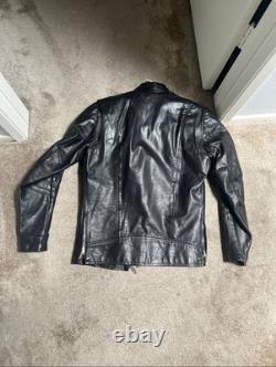 Pre-Owned Men's Brimaco Leather Jacket Small (34-36)