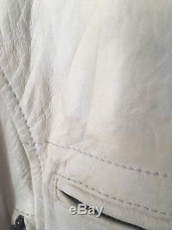 R13 White Leather Jacket Size Small Totokaelo, NET-A-PORTER
