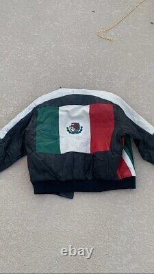 RARE Michael Hoban Mexico Leather Jacket