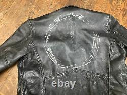 RARE! VTG 1950s Harley Davidson Cycle Champ BUCO Horsehide Leather Jacket NR