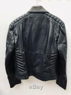RARE! Versace X H&M Black Biker Jacket Size XL / Extra Large