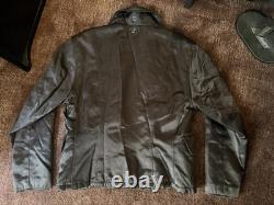 RARE Vintage SCHOTT NYC Single Rider Punk Rock Biker Jacket Quilted Lining Sz S