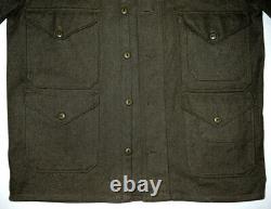 RARE Vtg 40s Seattle Woolen Co. Wool Cruiser 44 Filson Style Hunting Jacket