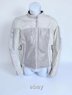 REAX Alta 2 Mesh Womens Small Motorcycle Jacket CE Level 2 Armor Rain Liner MINT