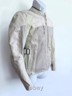 REAX Alta 2 Mesh Womens Small Motorcycle Jacket CE Level 2 Armor Rain Liner MINT