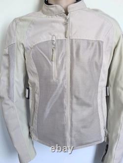 REAX Alta 2 Mesh Womens Small Motorcycle Jacket CE Level 2 Armor Rain Liner MINT