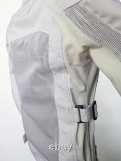 REAX Alta 2 Mesh Womens Small Motorcycle Jacket CE Level 2 Armor Rain Liner MINT