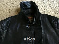 REDUCED! Rare Prada Mens Leather Biker/Scooter Jacket (+ unused balaclava)