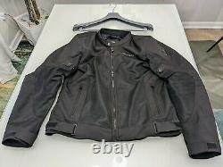 REV'IT! Eclipse Men's Motorcycle Jacket Black Large