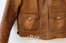 RRL Griggs Leather Jacket Small