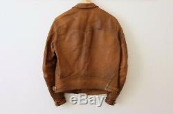 RRL Griggs Leather Jacket Small