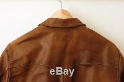 RRL Griggs Leather Jacket Small