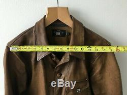RRL Griggs Leather Jacket Small