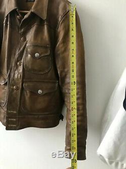 RRL Griggs Leather Jacket Small