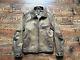 RRL Ralph Lauren Brown Leather Motorcycle Jacket Small, Cotton Plaid Lining