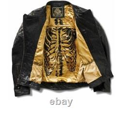 RSD Roland Sands Design Clash -Black Motorcycle Jacket Size LG FIRST GEN