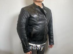 RSD Roland Sands Design Clash -Black Motorcycle Jacket Size LG FIRST GEN
