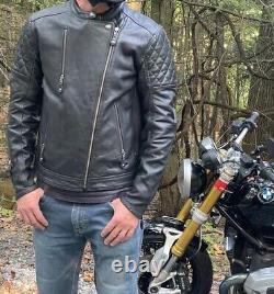 RSD Roland Sands Design Clash -Black Motorcycle Jacket Size LG FIRST GEN