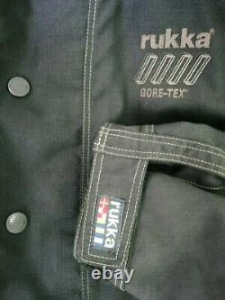 RUKKA Arma Protection GORE-TEX Shell MOTORCYCLE JACKET Size 50 (UK 40) Black