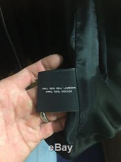 Ralph Lauren Black Label Mens Leather Jacket