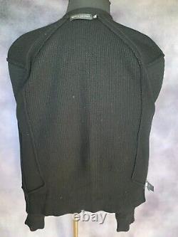 Ralph Lauren Black Label Rlbl Knit Motorcycle Jacket Biker Large