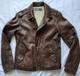 Ralph Lauren Men's Leather Jacket Dark Brown Small