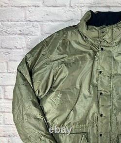 Ralph Lauren XXL 90s Goose Down Safari Puffer Hi Tech Snow Military Jacket