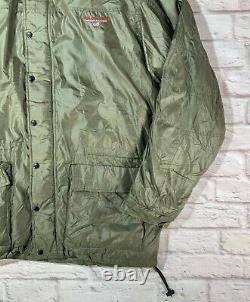 Ralph Lauren XXL 90s Goose Down Safari Puffer Hi Tech Snow Military Jacket