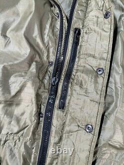 Ralph Lauren XXL 90s Goose Down Safari Puffer Hi Tech Snow Military Jacket