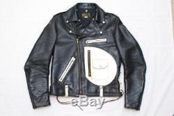 Rare! 1990s Vintage REPRO The Real McCoys Buco J-82 Motorcycle Leather Jacket 3