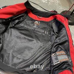 Rare 2003 Fieldsheer Motorcycle Riding Jacket With Protective Padding Size Large