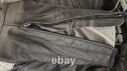 Rare Dainese BMW Racing Motorcycle Women's Italian Leather Jacket Pants Small