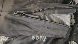 Rare Dainese BMW Racing Motorcycle Women's Italian Leather Jacket Pants Small
