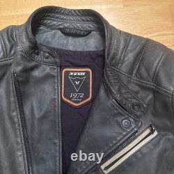 Rare Dainese MERX Men's Leather Moto Jacket (lightly used) LVL II Pro-Armor