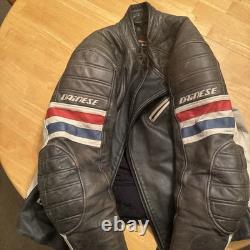 Rare Dainese MERX Men's Leather Moto Jacket (lightly used) LVL II Pro-Armor