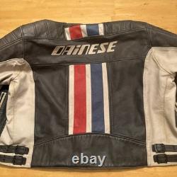 Rare Dainese MERX Men's Leather Moto Jacket (lightly used) LVL II Pro-Armor