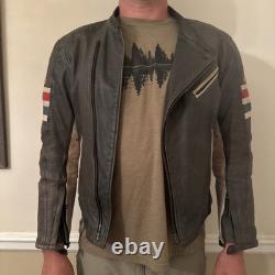 Rare Dainese MERX Men's Leather Moto Jacket (lightly used) LVL II Pro-Armor