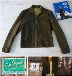 Rare Levi's Vintage Menlo Leather Jacket as Worn by James Bond in Skyfall Medium