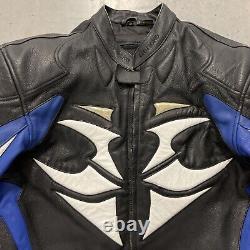 Rare Vintage Hein Gericke Leather Motorbike Jacket Size 50 Men's Very Good Cond