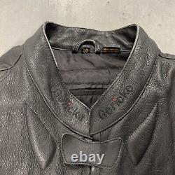 Rare Vintage Hein Gericke Leather Motorbike Jacket Size 50 Men's Very Good Cond