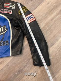 Rare Vintage Vanson Leathers Genesis NYC Size Small motorcycle racing jacket